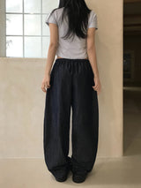 Summer Coast Non-Fade Cool Denim Wide Pants