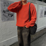 Oversized Fit Round Knitwear (5 colors/DP757428102425)