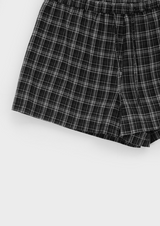 [MADE] Silty Check Banding Short Pants