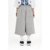 Big Emblem Bermuda Sweatpants - Grey