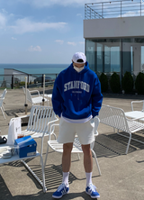  Urban Stanford Double Middle Cloth Embroidery Hoodie