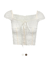 Amelie Shirring Corset Blouse