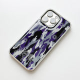 スラバーストカモフラージュフォンケース (SV_Purple)