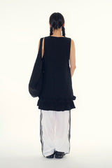 Round frill mini onepiece