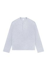 ボクシーヘンリー長袖Tシャツ