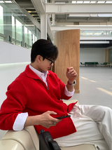 パイプミラン2wayカラニットジップアップ