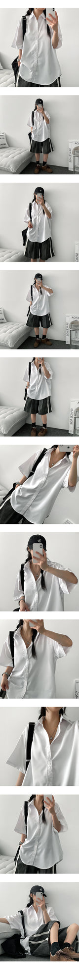 [M,L] ハインズデイリーリンクル半袖Tシャツ