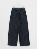Malbec Raw Denim Wide Brushed Pants