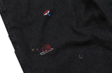 26SS★ Mushroom Stitch Bermuda Denim Pants