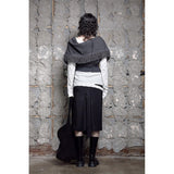 TAIL MIDI SKIRT