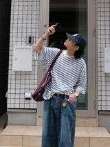 RUU サンド ウォッシング デニム バミューダ パンツ