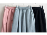 ニューティーパッチポケットストリングコーデュロイワイドパンツ[Long & Short]