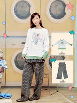 イラストレーター alldollscode ジョイント長袖Tシャツ