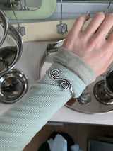 Ethnic small@spiral bangle