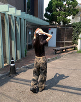 Flower printing T