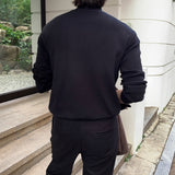 LMN Luton Wool Half-Turtleneck Muscle Knitwear (3 colors)
