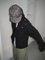Vintage Star Cropped Zip-Up Hoodie (4c)