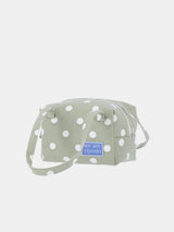 【即日発送】Handy pouch (matcha dot) 