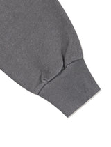 Women's Lees Pigment スモーキークロップドスウェットシャツ ライトグレー (FCF1TS207W)