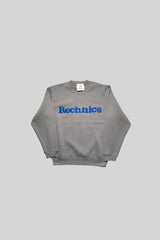 "RECHNICS" クルーネックスウェット(セメント)