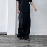 Oversized Pleated Trousers