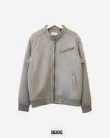 Dusk Suede Biker Jacket