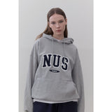 Nus. x HUKE フードT（ネイビー）