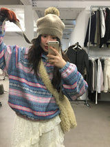 [MD's Pick] コットンキャンディノルディックフリースアノラック(2color)