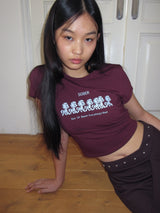 ソーバーパレードTシャツ ワイン