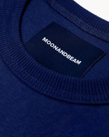 MOONANDBEAM LOGO TEE (BLUE)