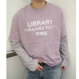 Layered Long Sleeve T-Shirt (5 Colors)