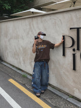 Road PeK Short-Sleeved T-Shirt 4C