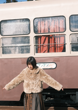 Fur Jacket / Beige