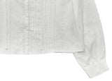  BETTY PINTUCK BLOUSE (WHITE)