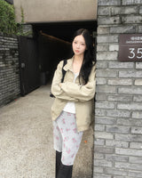 Two button pigment jacket