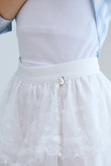 BLOOMING FLUFF SKIRT