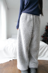 hairy stopper banding pants(2colors)