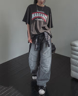 ガレッドレタリングルーズフィット半袖