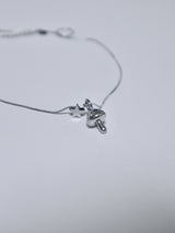 All surgical steel star mushroom necklace
