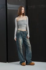 RIBBED BOLERO