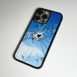 Crack of Sky Bumper Mirror Phone Case (Mirror)