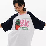 21C フロッグオーバーフィットラグランtシャツ