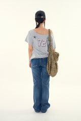 Ayase vintage flare denim pants