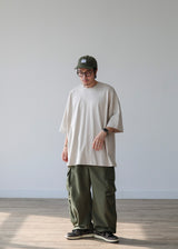  THIN WIDE CARGO PANTS 