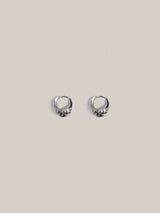 Tiny Drop Huggies - M Silver
