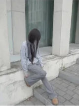 lace banding pants