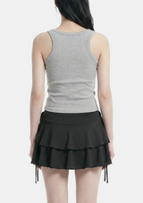 Evia Button Line Tank Top