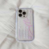 【MADE】(2type) スノーピンクジェリーハードフォーンケース