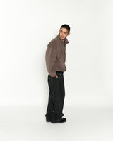 Sherpa Half-zip, brown