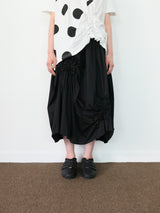 ephy wrinkle banding skirt